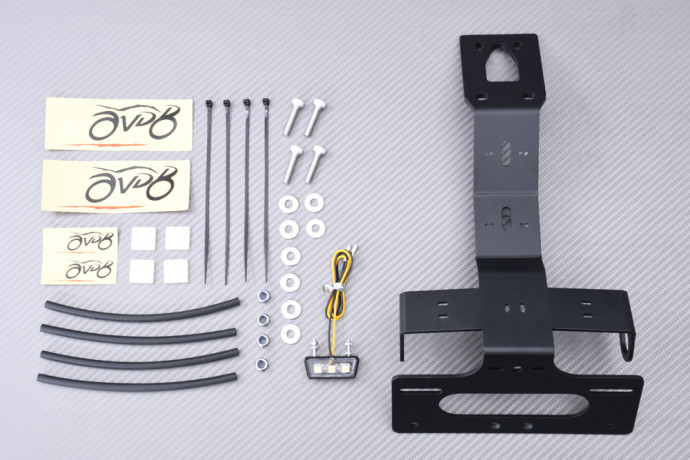 Specific License Plate Holder AVDB KAWASAKI VERSYS 1000 / 1100 / SE / TOURER 2019 - 2026