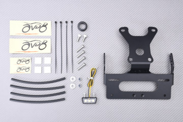 Specific License Plate Holder AVDB TRIUMPH SPEED / SCRAMBLER 400 X / XC 2024 - 2026