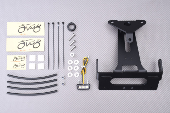 Specific License Plate Holder AVDB APRILIA RSV4 / TUONO V4 1100 2021 - 2024