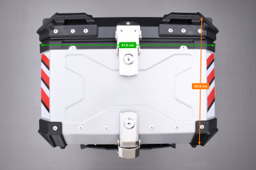 Top-Case TRAVEL-X 45 / 55 / 65 Litros in Aluminio
