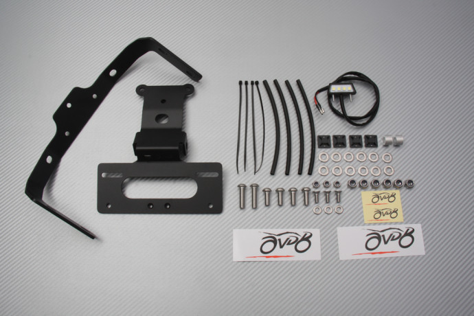 Porta-matrícula especifico AVDB HARLEY DAVIDSON VROD MUSCLE / NIGHT ROD SPECIAL 1250 2009 - 2017