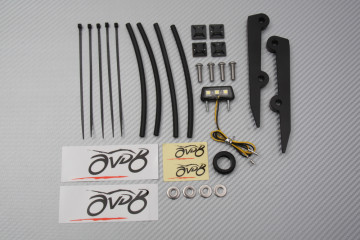 Porta-matrícula especifico AVDB CFMOTO 800 MT / IBEX 800 2022 - 2026