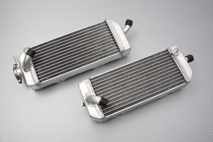 Coppia di radiatori dell'acqua da racing rinforzati KTM EXC 250 / 400 / 450 2003 - 2007
