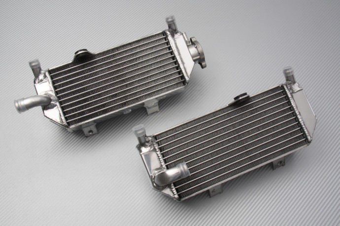 Paire de Radiateurs Eau Racing Ultra-Renforcés AVDB HONDA CRF 250 R 2010 - 2013
