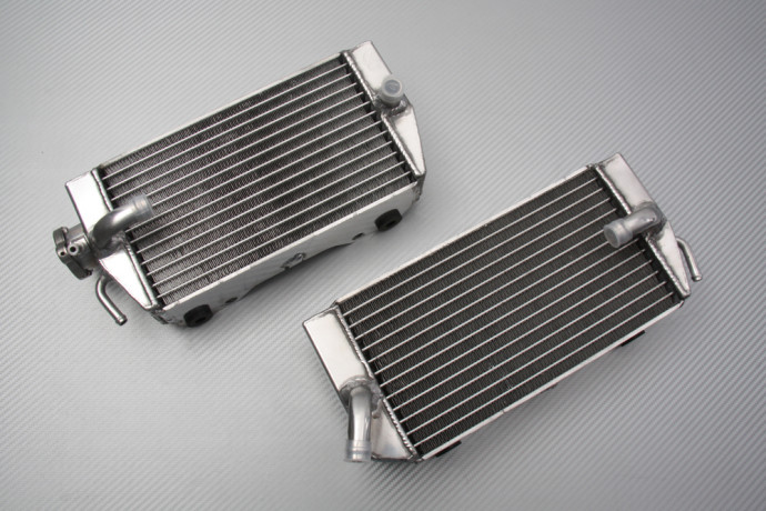Paire de Radiateurs Eau Racing Ultra-Renforcés AVDB HONDA CRF 450 R 2002 - 2004