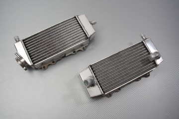 Paire de Radiateurs Eau Racing Ultra-Renforcés AVDB KAWASAKI KXF 250 2004 - 2005