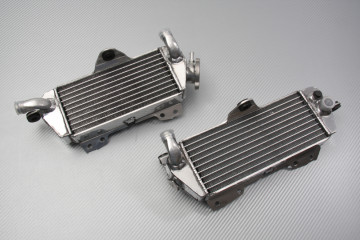 Pair of Ultra-Reinforced Racing Water Radiators AVDB KAWASAKI KDX 250 1991 - 1995