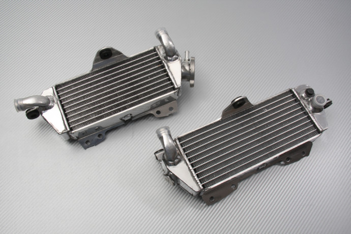 Pareja de Radiadores Agua Racing Ultra-Reforzado AVDB KAWASAKI KDX 250 1991 - 1995