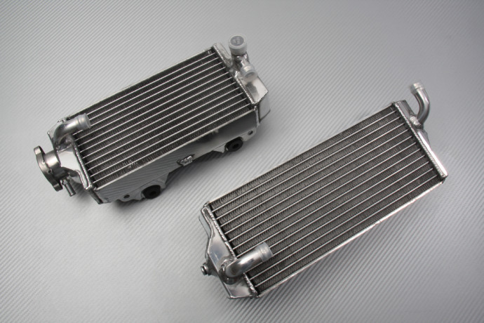 Paire de Radiateurs Eau Racing Ultra-Renforcés AVDB SUZUKI RMZ 250 2007 - 2009