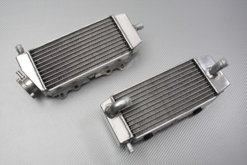 Pair of Ultra-Reinforced Racing Water Radiators AVDB SUZUKI RMZ 250 2005 - 2006