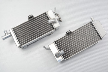 Pair of Ultra-Reinforced Racing Water Radiators AVDB YAMAHA YZ / WRZ 250 1990 - 1991