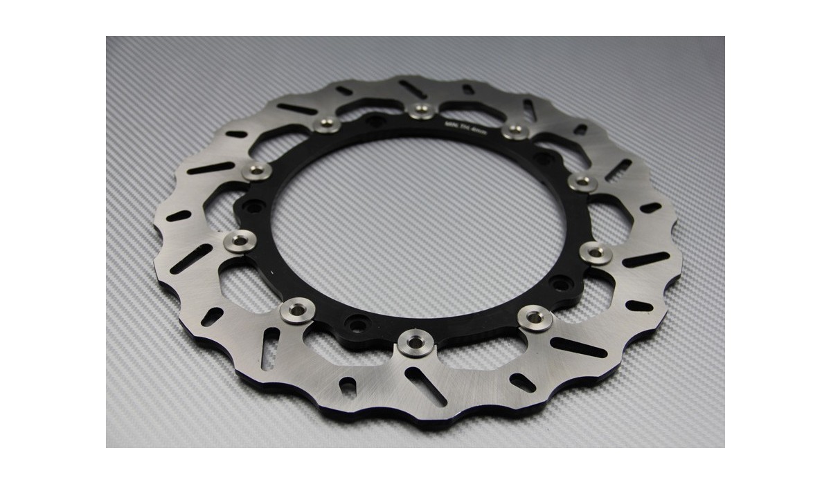 TARAZON Bremsscheiben Set Für Honda Varadero XL 1000 V | Vorne 2x 296mm + Hinten 1x 256mm