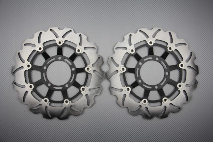 Par De Discos Wave Delantero 310 Mm Triumph Daytona 675 R Street Triple R