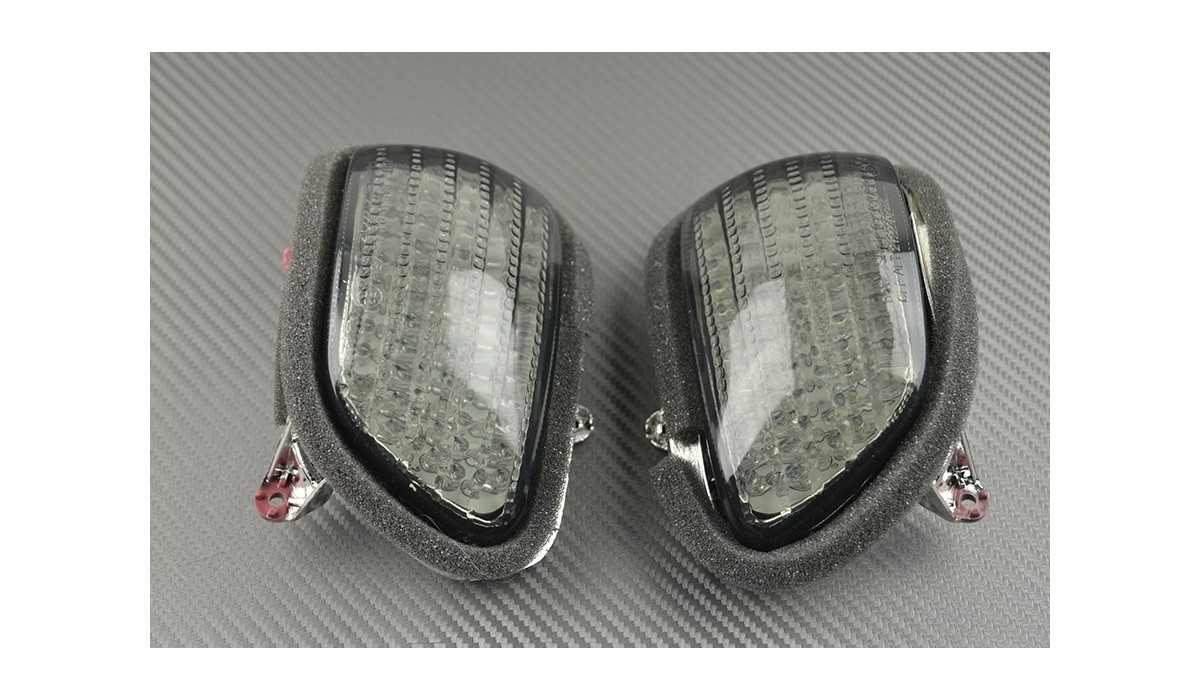 Pair of front turn signals Honda GL1800 Goldwing & F6B Bagger AVDB MOTO L'ACCESSOIRE À PRIX MOTARD