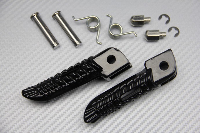 Coppia poggiapiedi / pedane per molti SUZUKI GSR GSXS GSXR 600 750 1000
