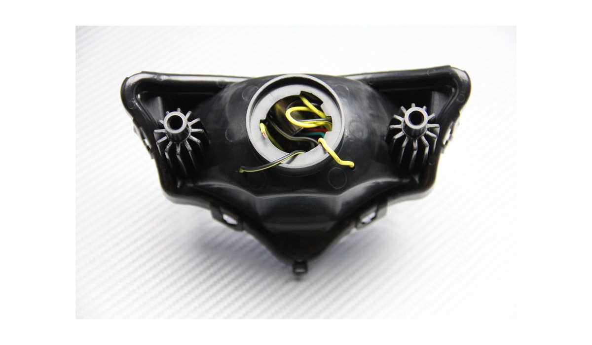 Fanale Posteriore Per Yamaha FZ6 N/F Fazer 600 2004-2014, Indicatori Integrati, Fumè Chiaro, AVDB