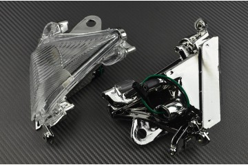 Paio di indicatori di direzione anteriori Kawasaki ZX10R 2004 / 2005