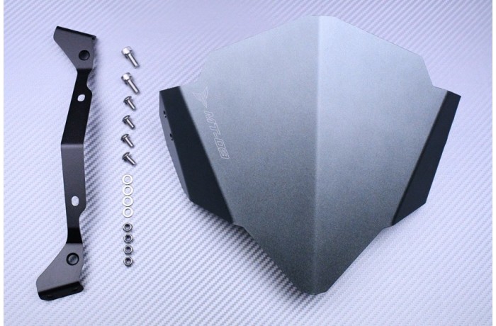 Anodised Aluminium Windshield YAMAHA MT03 320 2016 - 2019