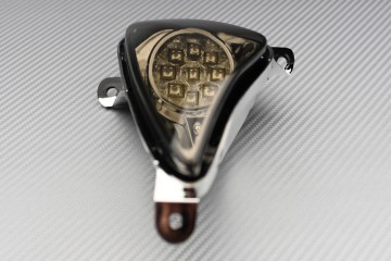 Pareja de intermitentes delanteros LED ahumados Yamaha TMAX 500 2001 - 2007