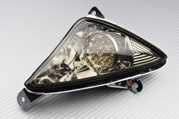 Pareja de intermitentes delanteros LED ahumados Yamaha TMAX 500 2001 - 2007