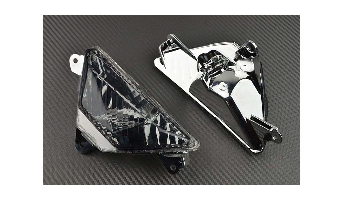 Pair of front turn signals Kawasaki ER6 F 12 / 16, ZX6R 13 / 20, Ninja