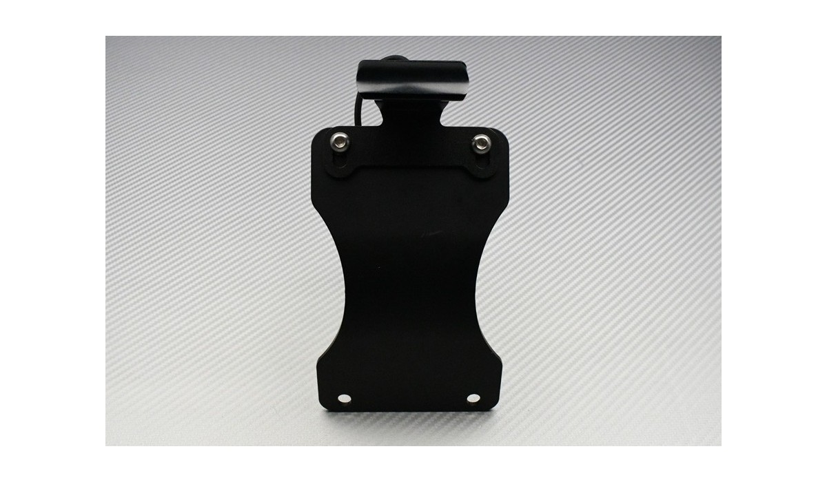 Side Mount License Plate Holder + LED License light