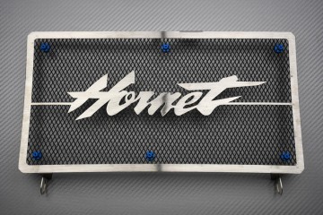 Honda CB 900 F Hornet radiador protección agua radiador calandra logotipo de plata 
