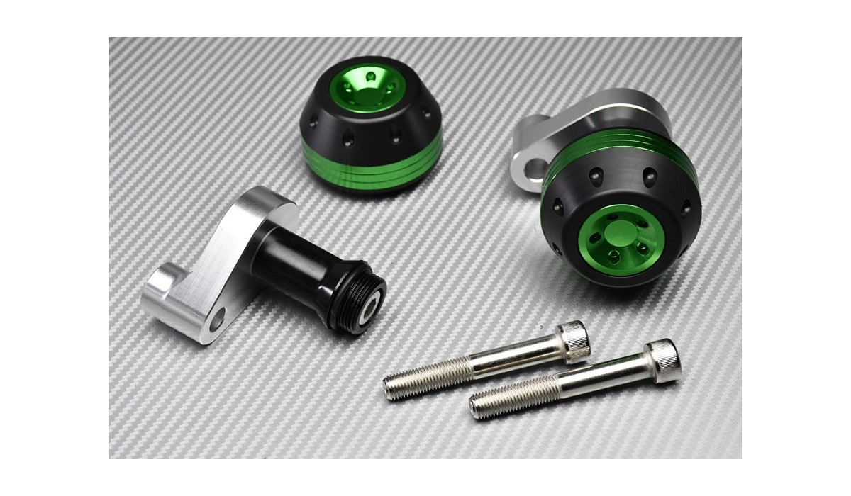 Pair of Frame Sliders / Crash Pads for Honda CB500F 2013 2020 AVDB MOTO L'ACCESSOIRE À PRIX