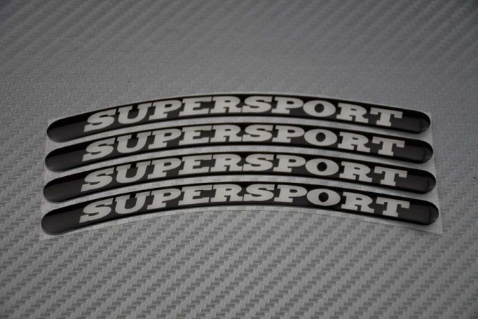 Stickers bord de jantes DUCATI - Logo SUPERSPORT