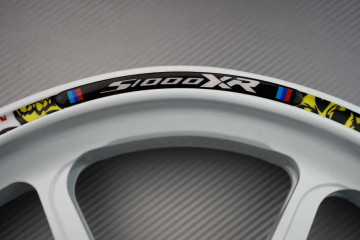 Motorrad Felgenrandaufkleber BMW - Logo S1000XR