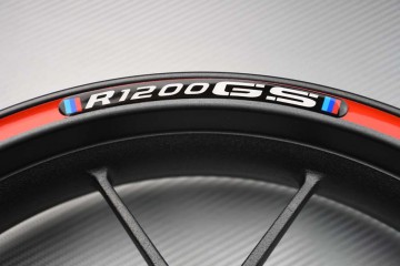 Rim Edge Stickers BMW - R1200GS Logo