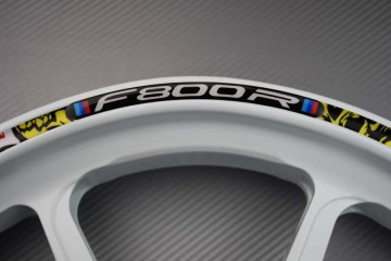 Rim Edge Stickers BMW - F800R Logo
