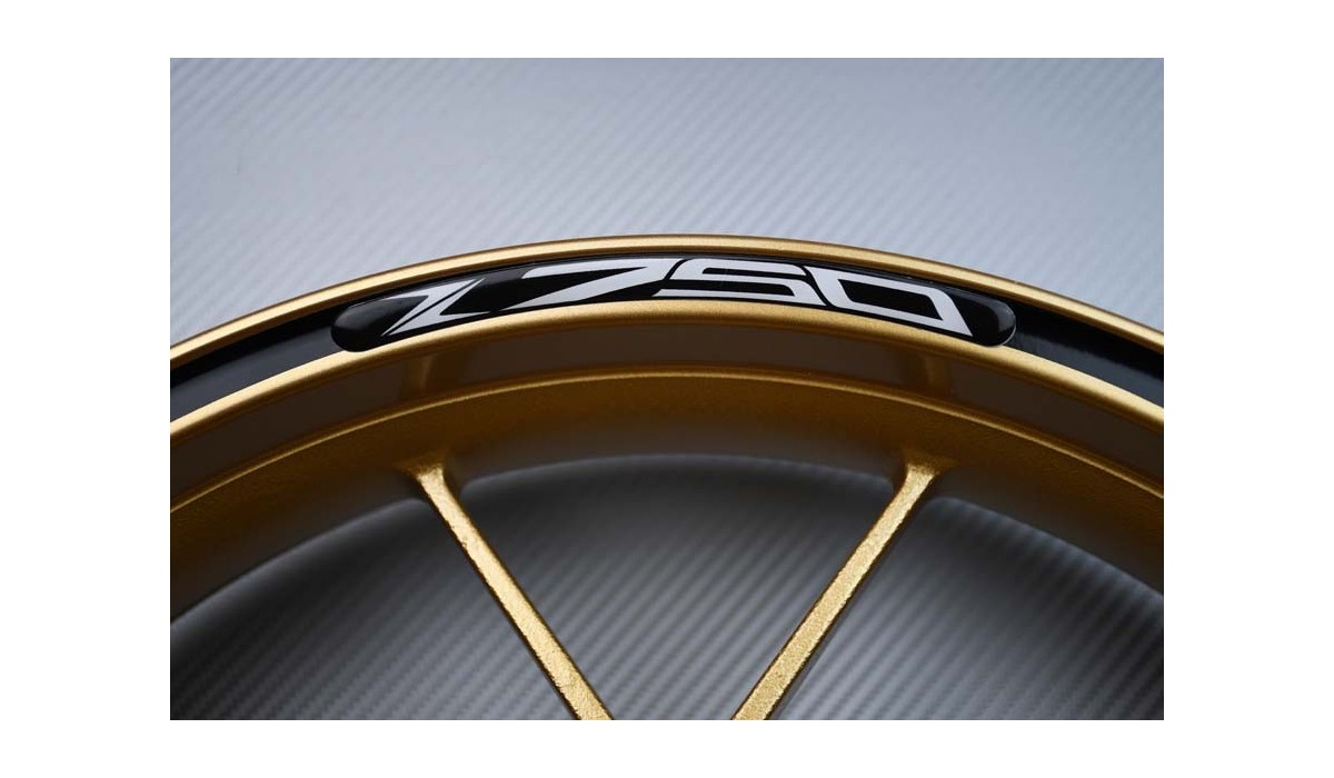 Stickers bord de jantes KAWASAKI Logo Z750