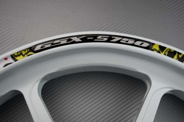 Motorrad Felgenrandaufkleber SUZUKI - Logo GSX-S 750