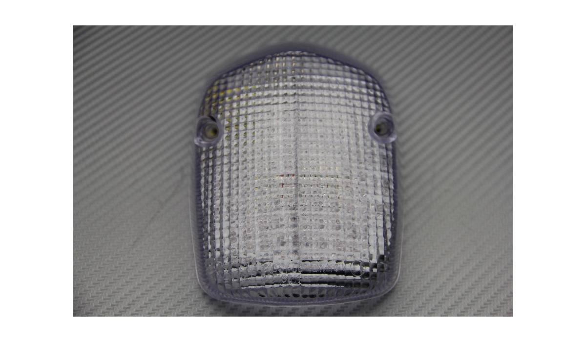Alchemy Parts Moto Frecce LED Custom Cafe per Moto Retro - Alluminio Cromato