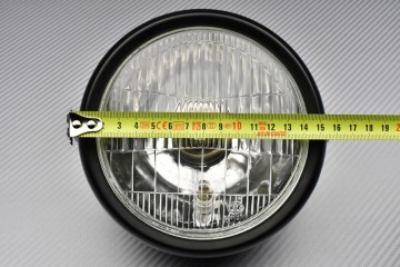 Adaptable Round Headlight with Bulbs