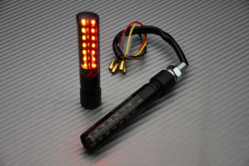 CLIGNOTANT LED MOTO 3 fonctions : clignotant - veilleuse - frein