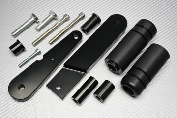 Tampons / Roulettes de Protection en Téflon pour Kawasaki ER6F 2009 - 2011