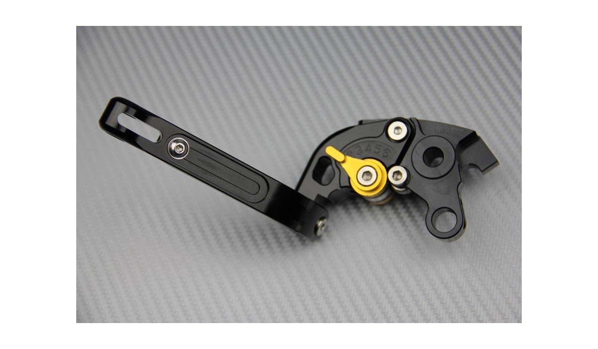 Leva Freno Regolabile E Pieghevole Per Suzuki SV650/X 2016-2022 - Blu, Alluminio CNC, Facile Installazione - Foto 6