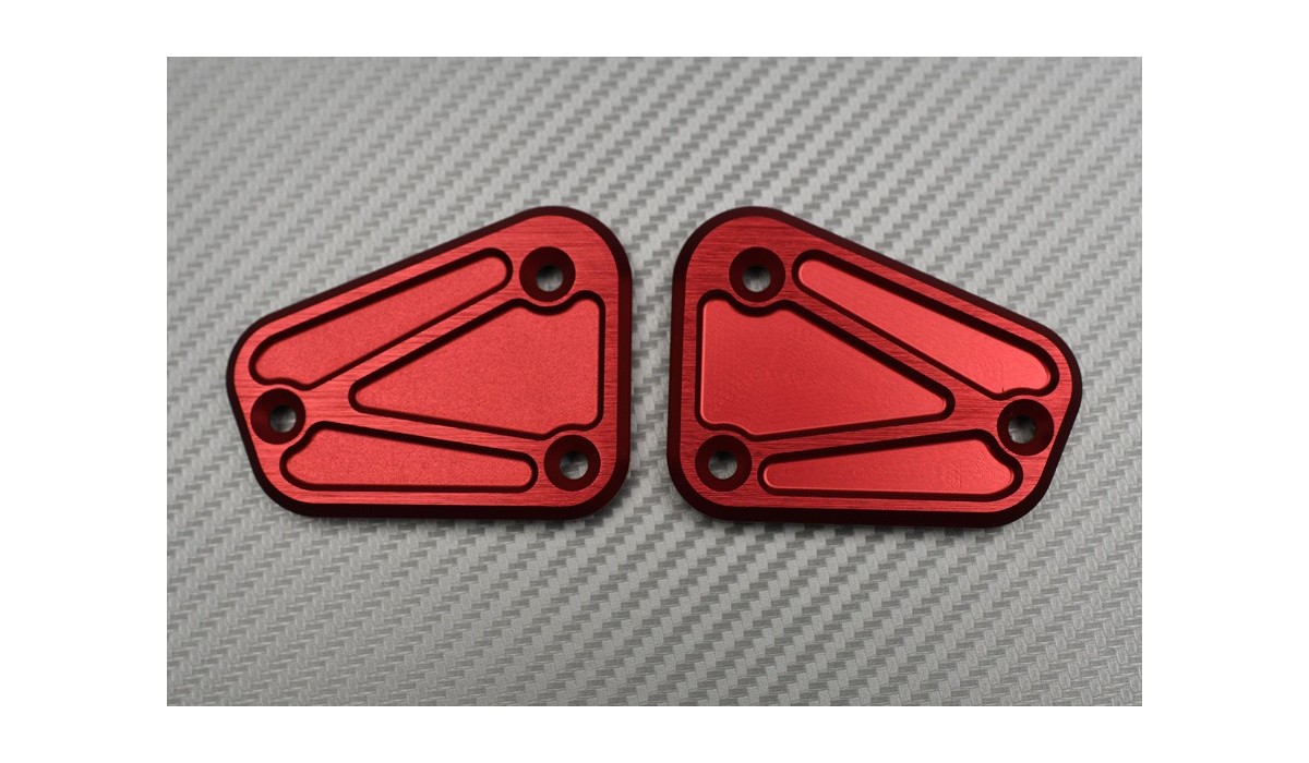 Pair of Brake and Clutch Fluid Reservoir Caps for DUCATI AVDB MOTO L