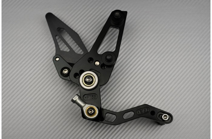 Racing Rearsets Footrest / 7 colors TRIUMPH Speed Triple S 1050 1050S 2016-2020 - Picture 6 of 36