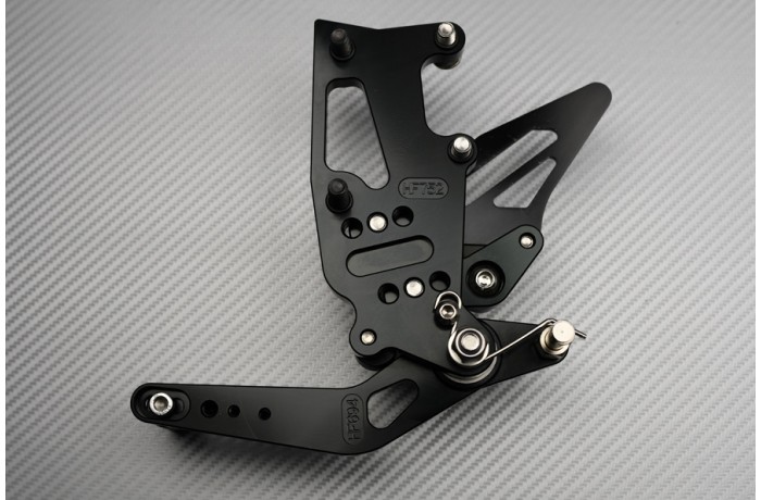 Racing Rearsets Footrest / 7 colors TRIUMPH Speed Triple S 1050 1050S 2016-2020 - Picture 7 of 36
