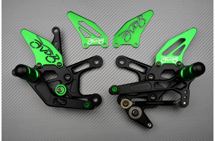 Racing AVDB Rearsets Footrest / 7 colors YAMAHA FZ1 N FZ-1N FZ-1 RN16 2006-2015 - Picture 2 of 39