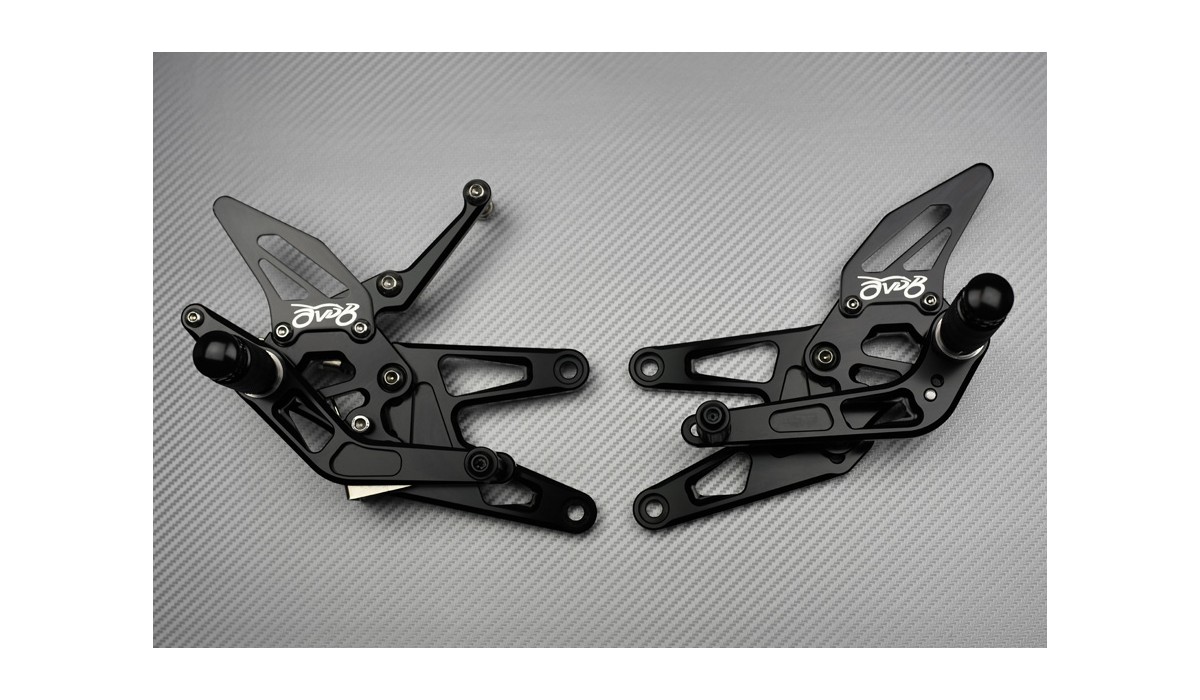 AVDB Rearsets YAMAHA R6 2003 2005 AVDB MOTO L'ACCESSOIRE À PRIX MOTARD