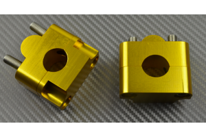 Pair of Universal Risers for 22 mm Handlebars