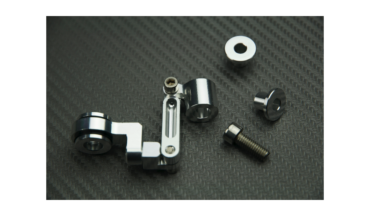 Universal Anodised Aluminum Hinged Brake Fluid Reservoir Bracket