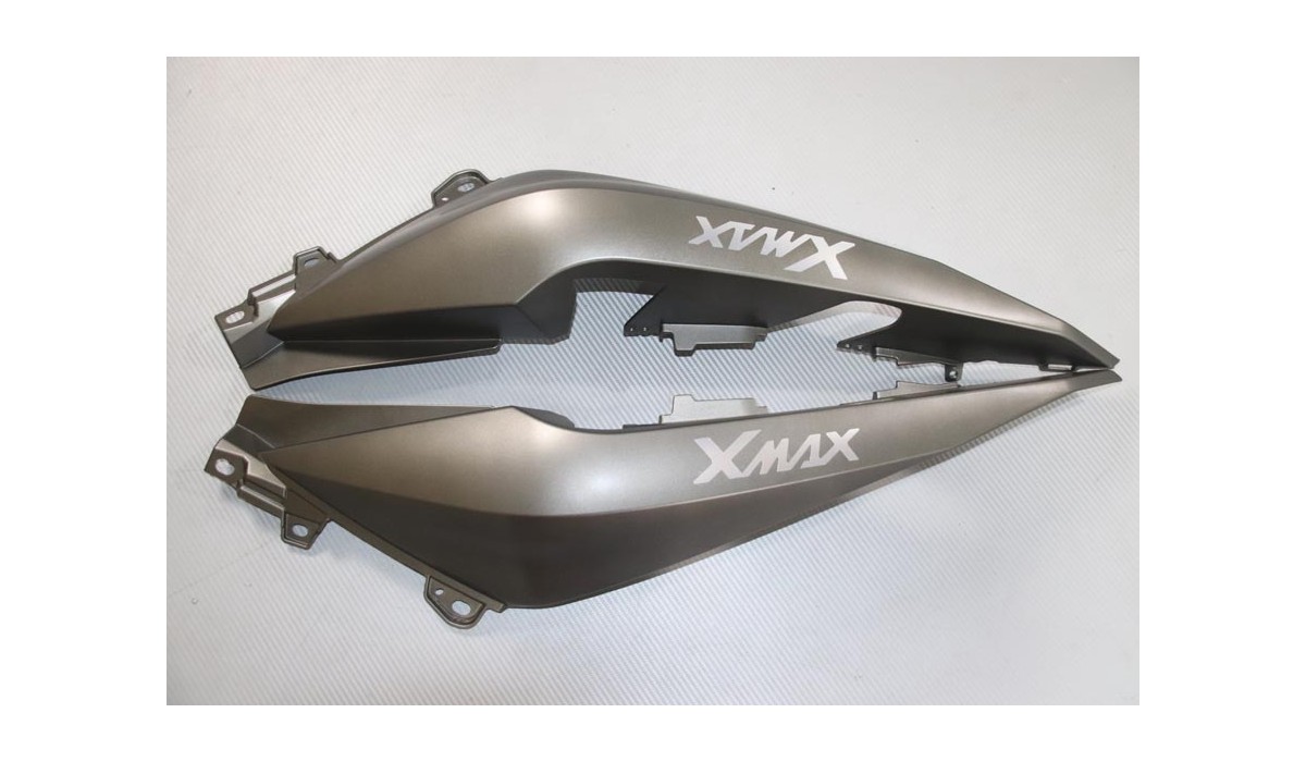 Labelbike - 2 Stickers 3D Résine Décorations Et Protections De Poignées Moto Scooter Compatibles Avec Yamaha X Max 300