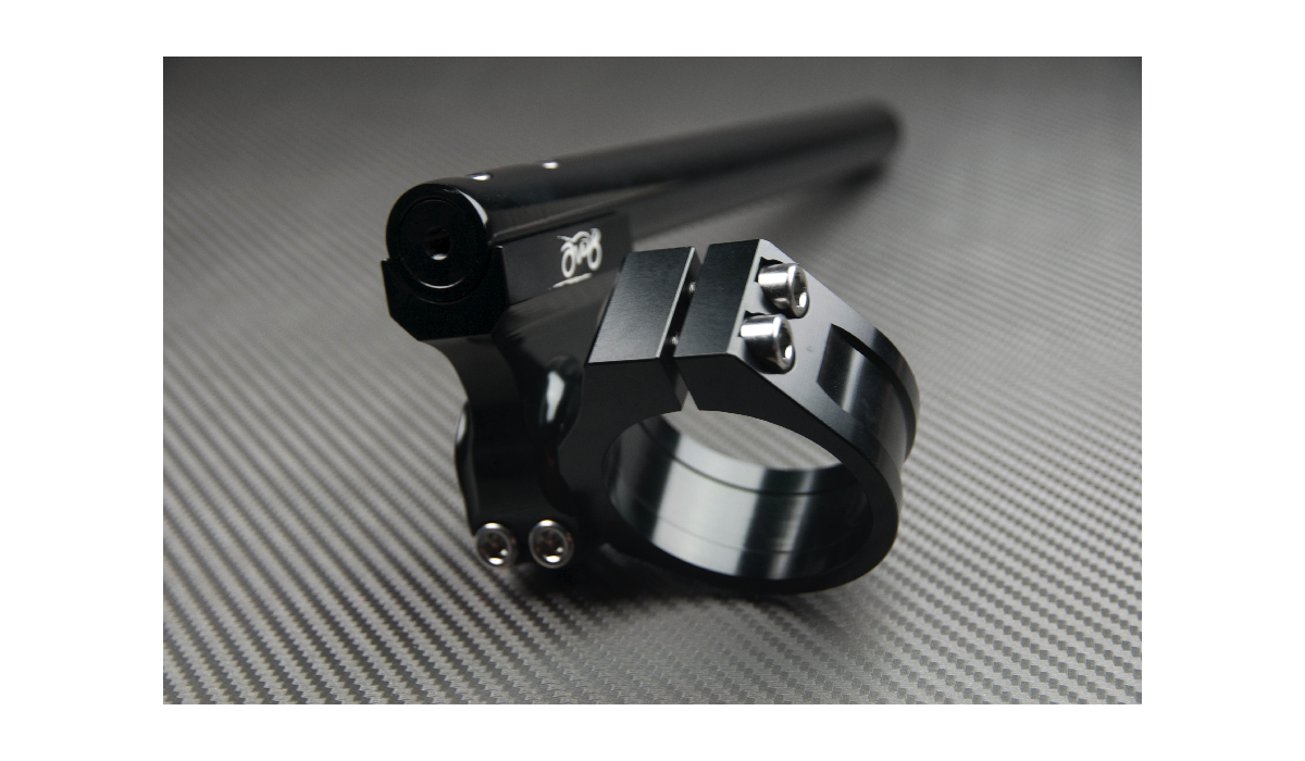 Pair of Reclining and raising AVDB ClipOn Handlebars 37 mm