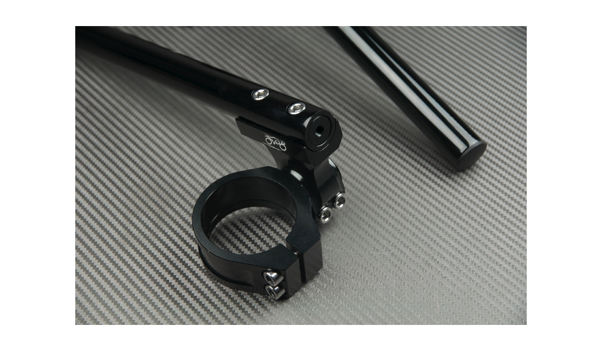 Pair of Reclining and raising AVDB ClipOn Handlebars 54 mm AVDB MOTO