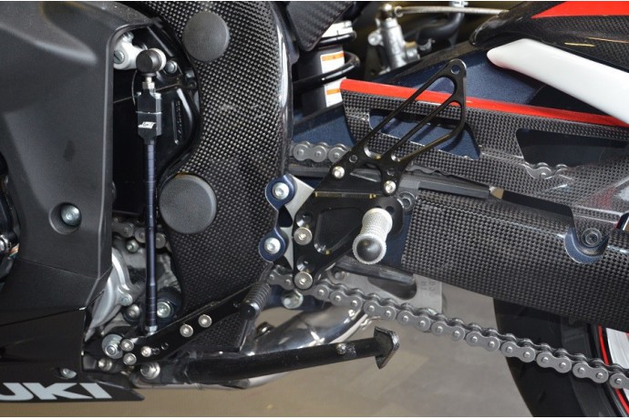 Pedane arretrate regolabili per Ducati Streetfighter 848 1098